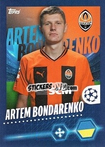 Sticker Artem Bondarenko - UEFA Champions League 2023-2024
 - Topps