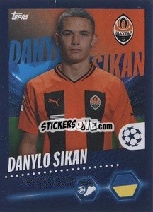 Sticker Danylo Sikan - UEFA Champions League 2023-2024
 - Topps
