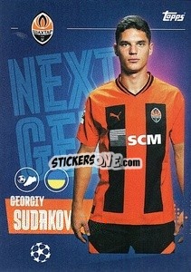 Sticker Georgiy Sudakov (Next Gen) - UEFA Champions League 2023-2024
 - Topps