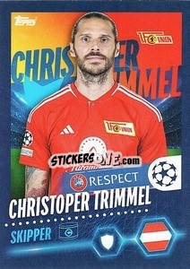 Sticker Christopher Trimmel - UEFA Champions League 2023-2024
 n. 244 - Topps