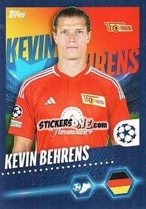Sticker Kevin Behrens - UEFA Champions League 2023-2024
 - Topps