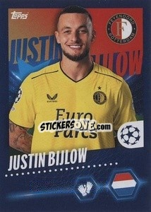 Cromo Justin Bijlow - UEFA Champions League 2023-2024
 - Topps