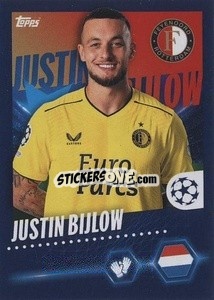 Sticker Justin Bijlow - UEFA Champions League 2023-2024
 n. 257 - Topps