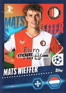 Sticker Mars Wieffer - UEFA Champions League 2023-2024
 - Topps