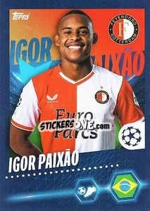 Sticker Igor Paixão - UEFA Champions League 2023-2024
 - Topps