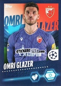 Sticker Omri Glazer - UEFA Champions League 2023-2024
 - Topps