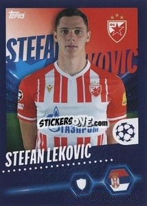 Sticker Stefan Leković - UEFA Champions League 2023-2024
 - Topps