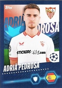 Cromo Adrià Pedrosa - UEFA Champions League 2023-2024
 - Topps