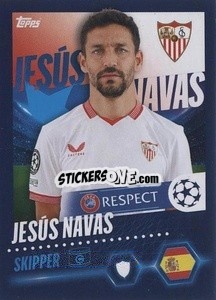 Figurina Jesús Navas - UEFA Champions League 2023-2024
 - Topps