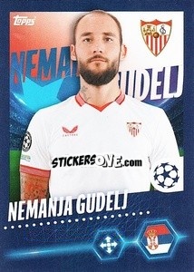 Sticker Nemanja Gudelj - UEFA Champions League 2023-2024
 n. 455 - Topps
