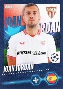 Sticker Joan Jordán - UEFA Champions League 2023-2024
 - Topps