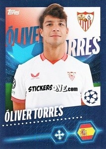 Figurina Óliver Torres - UEFA Champions League 2023-2024
 - Topps