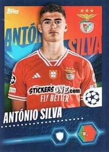 Cromo António Silva - UEFA Champions League 2023-2024
 - Topps
