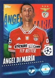 Sticker Ángel Di María - UEFA Champions League 2023-2024
 - Topps