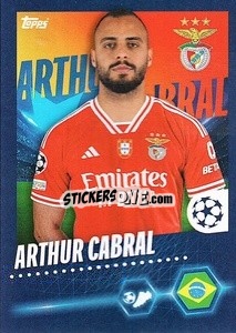 Figurina Arthur Cabral - UEFA Champions League 2023-2024
 - Topps