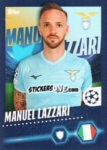 Sticker Manuel Lazzari - UEFA Champions League 2023-2024
 - Topps