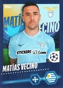 Sticker Matías Vecino - UEFA Champions League 2023-2024
 n. 491 - Topps