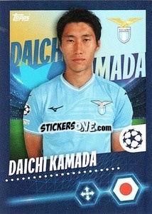 Sticker Daichi Kamada - UEFA Champions League 2023-2024
 n. 492 - Topps