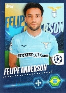 Sticker Felipe Anderson - UEFA Champions League 2023-2024
 n. 493 - Topps