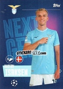Sticker Gustav Isaksen (Next Gen) - UEFA Champions League 2023-2024
 - Topps