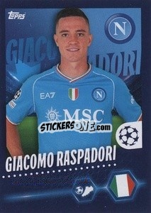 Cromo Giacomo Raspadori - UEFA Champions League 2023-2024
 - Topps