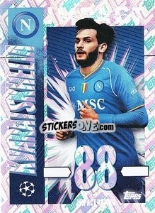 Sticker Khvicha Kvaratskhelia (Impact) - UEFA Champions League 2023-2024
 - Topps