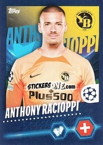Figurina Anthony Racioppi - UEFA Champions League 2023-2024
 - Topps