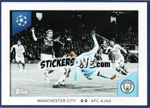 Sticker Yaya Touré (Manchester City 2-2 Afc Ajax 2012/2013) - UEFA Champions League 2023-2024
 n. 679 - Topps