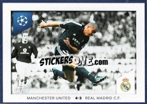 Sticker Ronaldo Nazário (Manchester United 4-3 Real Madrid C.F. 2002/2003) - UEFA Champions League 2023-2024
 n. 681 - Topps