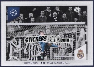 Sticker Cristiano Ronaldo (Juventus 0-3 Real Madrid C.F. 2017/18) - UEFA Champions League 2023-2024
 n. 683 - Topps