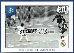Sticker Vinícius Júnior (Real Madrid C.F. 1-0 Liverpool Fc 2021/22) - UEFA Champions League 2023-2024
 n. 687 - Topps