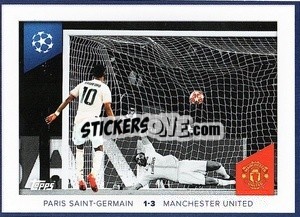 Sticker Marcus Rashford (Paris Saint-Germain 1-3 Manchester United 2018/19) - UEFA Champions League 2023-2024
 n. 699 - Topps