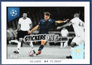 Sticker Ciro Immobile (Ss Lazio 3-1 Fc Zenit 2019/20) - UEFA Champions League 2023-2024
 n. 700 - Topps