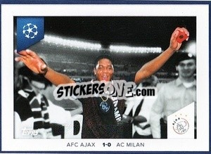 Sticker Patrick Kluivert (Afc Ajax 1-0 Ac Milan 1994/95)