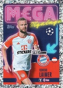 Sticker Konrad Laimer (FC Bayern München) - UEFA Champions League 2023-2024
 n. 709 - Topps