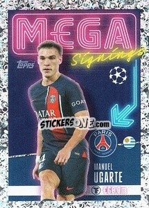 Sticker Manuel Ugarte (Paris Saint-Germain) - UEFA Champions League 2023-2024
 - Topps