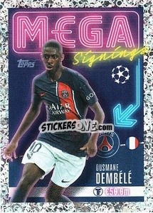 Sticker Ousmane Dembélé (Paris Saint-Germain) - UEFA Champions League 2023-2024
 - Topps