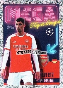 Sticker Kai Havertz (Arsenal FC) - UEFA Champions League 2023-2024
 n. 713 - Topps