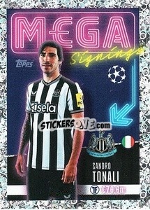 Sticker Sandro Tonali (Newcastle United) - UEFA Champions League 2023-2024
 - Topps