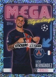 Sticker Lucas Hernández (Paris Saint-Germain) - UEFA Champions League 2023-2024
 - Topps