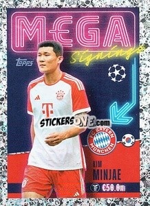 Cromo Kim Min-jae (FC Bayern München) - UEFA Champions League 2023-2024
 - Topps