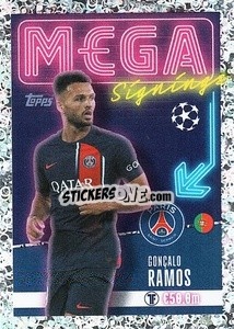 Sticker Gonçalo Ramos (Paris Saint-Germain) - UEFA Champions League 2023-2024
 - Topps