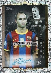Sticker Andres Iniesta - UEFA Champions League 2023-2024
 n. 737 - Topps