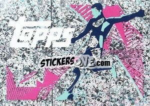 Sticker Topps Logo - UEFA Champions League 2023-2024
 n. 1 - Topps