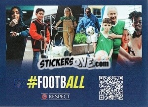 Cromo #Football Respect - UEFA Champions League 2023-2024
 - Topps