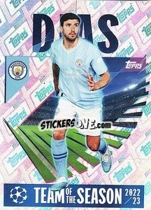Sticker Ruben Dias (Man City) - UEFA Champions League 2023-2024
 - Topps