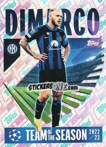 Sticker Frederico Dimarco (FC Internazionale Milano) - UEFA Champions League 2023-2024
 n. 8 - Topps