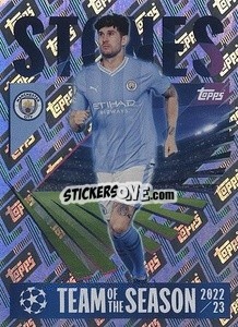 Sticker John Stones (Manchester City) - UEFA Champions League 2023-2024
 n. 9 - Topps