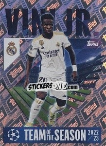 Sticker Vinícius Jr. (Real Madrid C.F.) - UEFA Champions League 2023-2024
 n. 13 - Topps