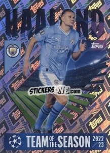 Sticker Erling Haaland (Man City) - UEFA Champions League 2023-2024
 n. 14 - Topps